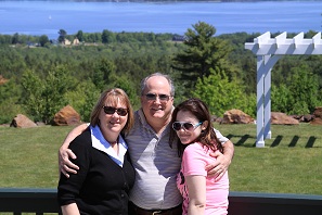 Liisa, Jim, and Katja